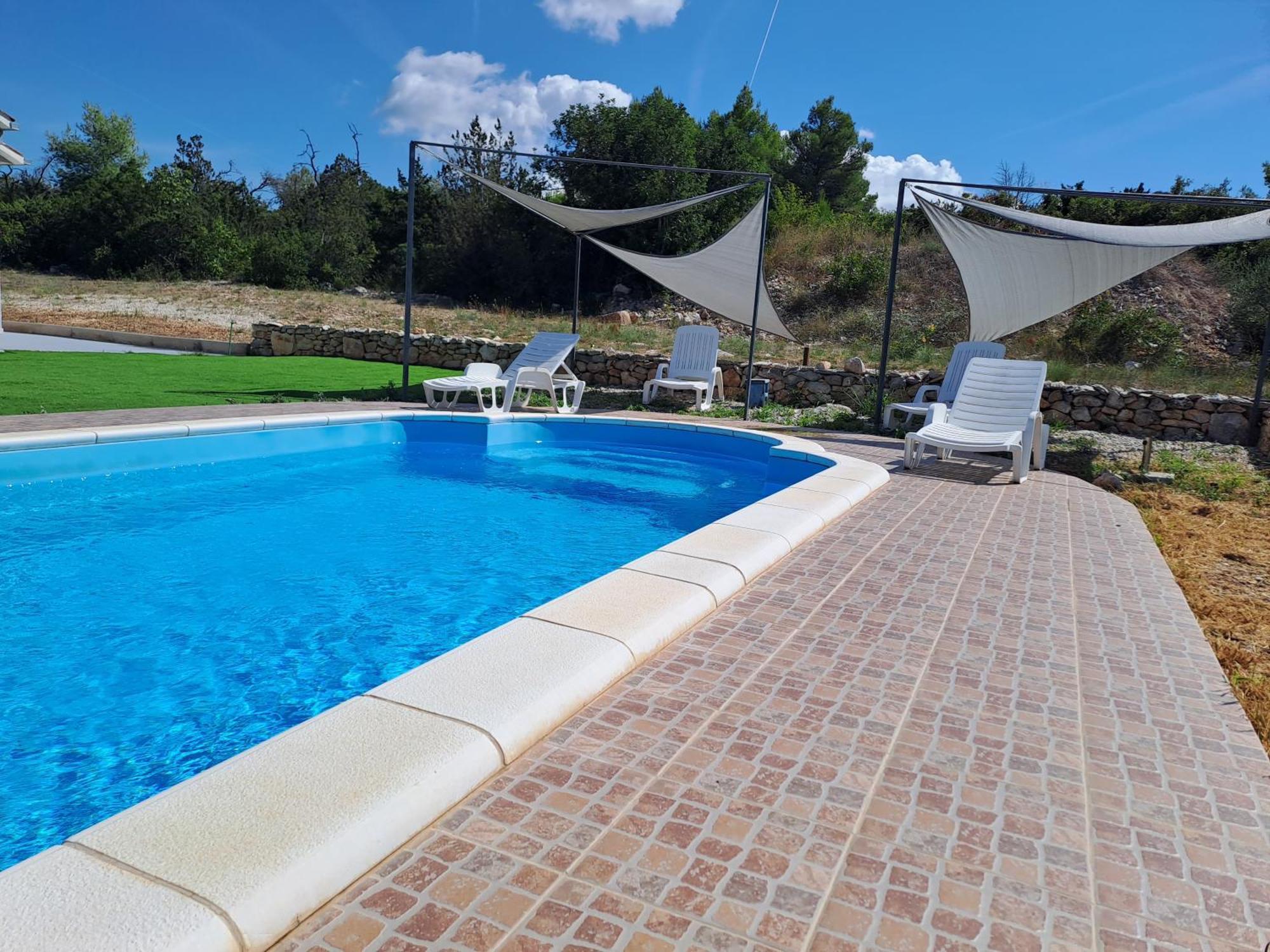 Nane Garden House With Heated Pool Villa Mirca  Bagian luar foto