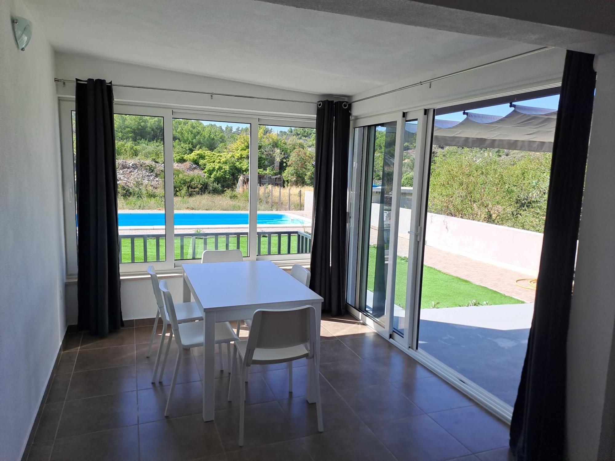 Nane Garden House With Heated Pool Villa Mirca  Bagian luar foto